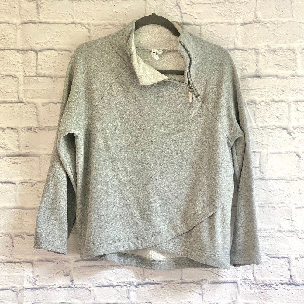 CABLE & GAUGE PULLOVER SWEATSHIRT